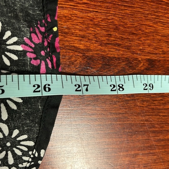 Anthropologie Meadow Rue Womens Top S Black  Multi-Print Quilted 100% Viscose - Picture 10 of 11